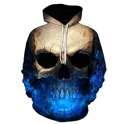 Skull headr Men Hoodies Sweatshirts 3D Printed Funny Hip HOP Hoodies Novelty Streetwear Hooded Autumn Jackets Mlae Tracksuits-0